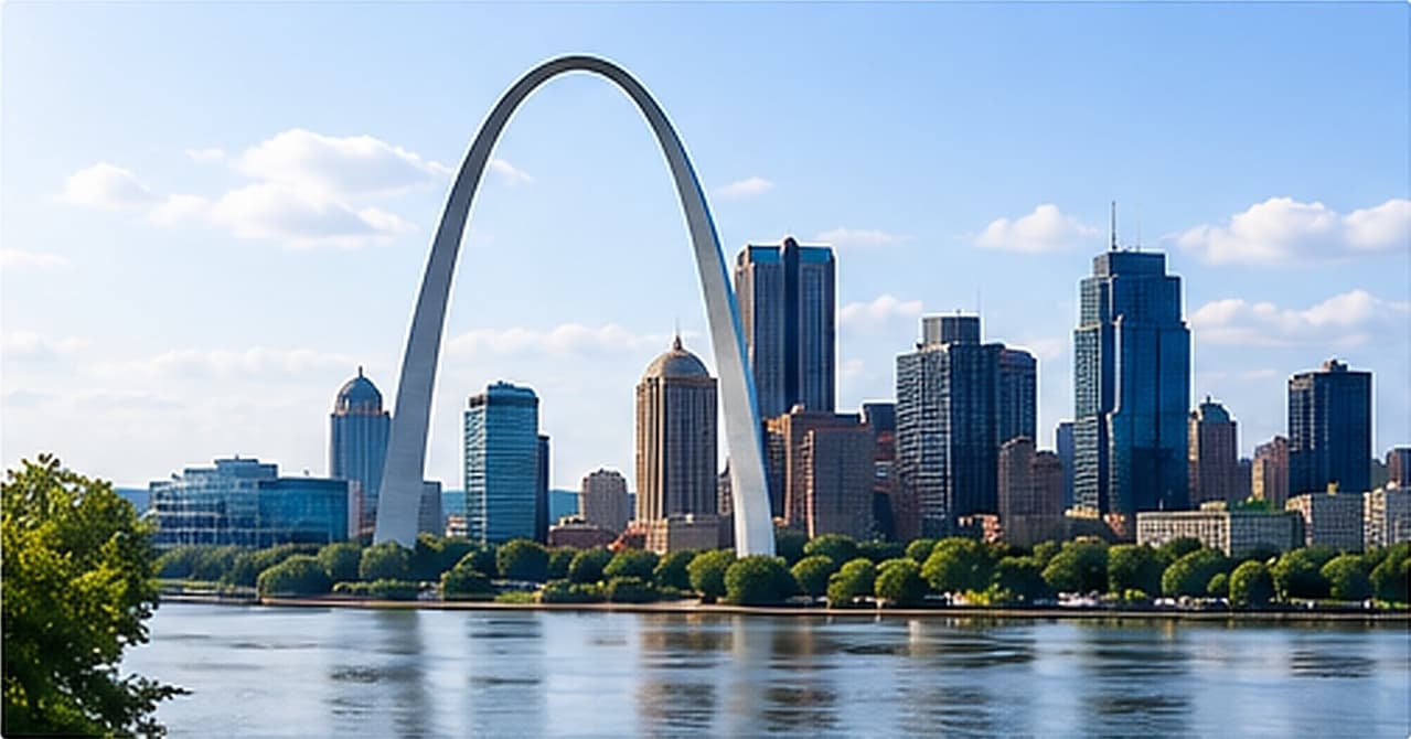 Residential roofs near St. Louis, MO